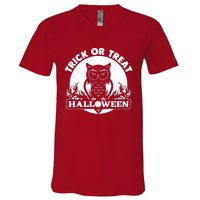 Trick Or Treat Halloween V-Neck T-Shirt