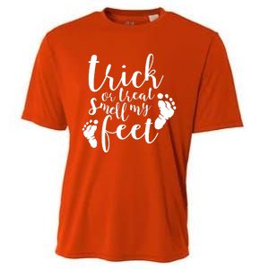 Trick Or Treat Smell My Feet Cooling Performance Crew T-Shirt