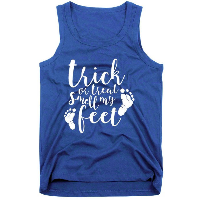 Trick Or Treat Smell My Feet Tank Top