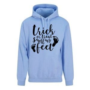 Trick Or Treat Smell My Feet Unisex Surf Hoodie