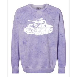 Tanks On Tanks Summer Tankception White Colorblast Crewneck Sweatshirt