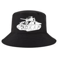 Tanks On Tanks Summer Tankception White Cool Comfort Performance Bucket Hat