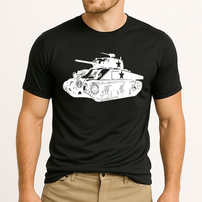 Tanks On Tanks Summer Tankception White Performance Shirt