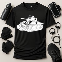 Tanks On Tanks Summer Tankception White Performance Shirt