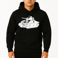 Tanks On Tanks Summer Tankception White Hoodie