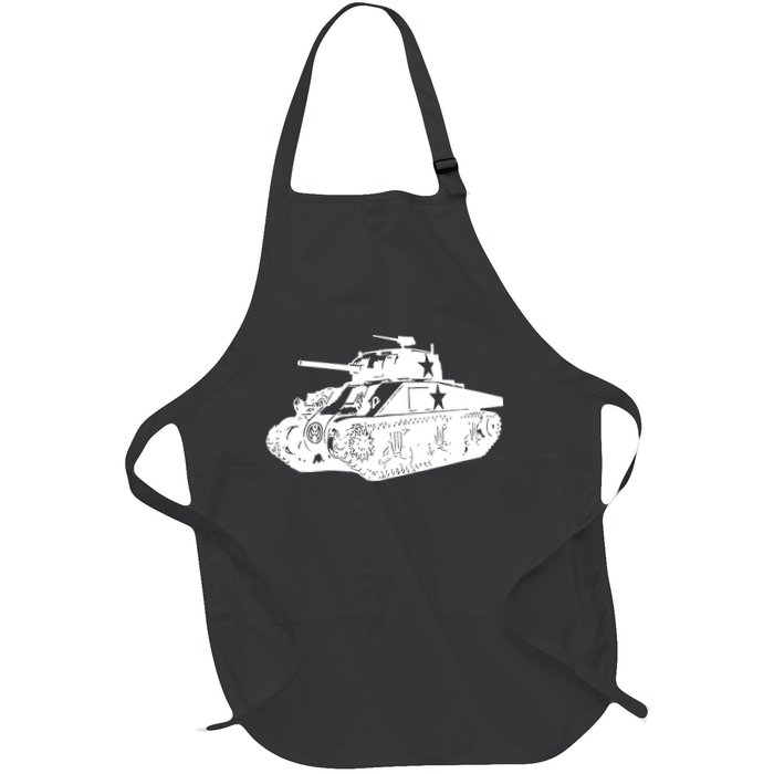 Tanks On Tanks Summer Tankception White Apron