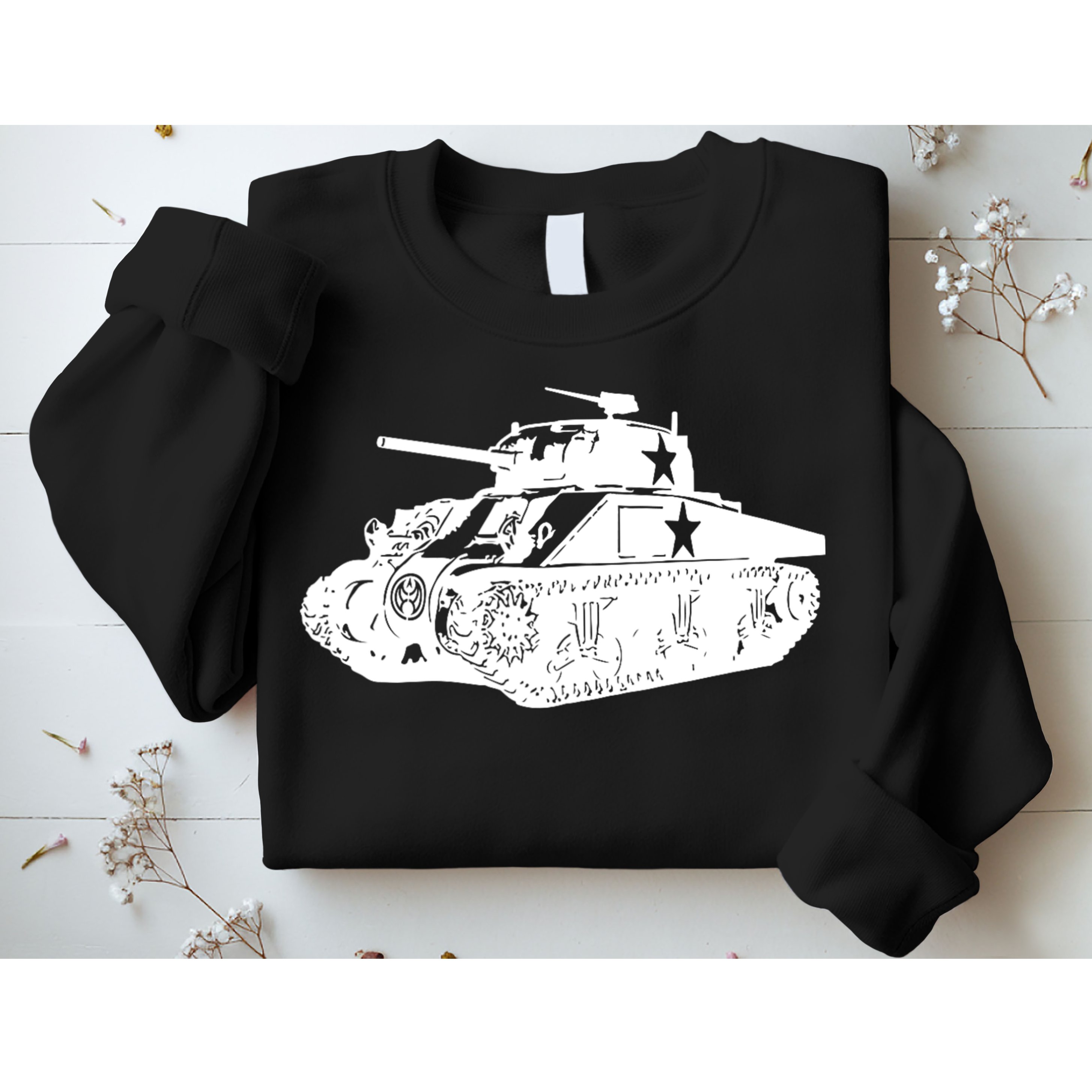 Tanks On Tanks Summer Tankception White Sweatshirt
