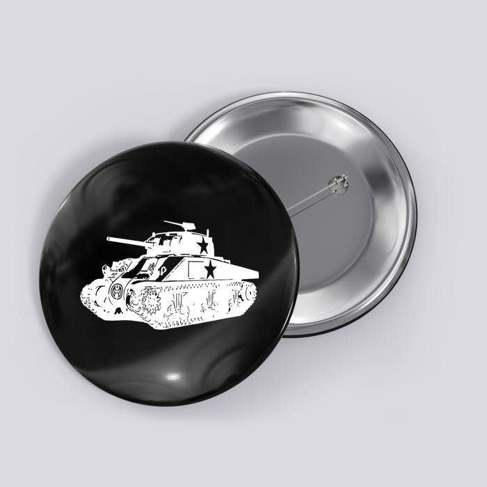 Tanks On Tanks Summer Tankception White Button