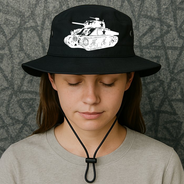 Tanks On Tanks Summer Tankception White Bucket Hat