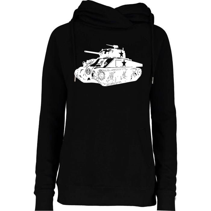 Tanks On Tanks Summer Tankception White Womens Funnel Neck Pullover Hood