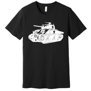 Tanks On Tanks Summer Tankception White Premium T-Shirt