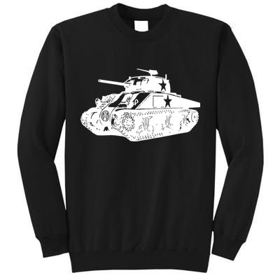 Tanks On Tanks Summer Tankception White Tall Sweatshirt