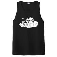 Tanks On Tanks Summer Tankception White PosiCharge Competitor Tank