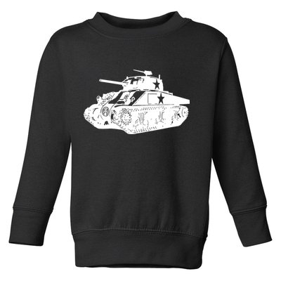 Tanks On Tanks Summer Tankception White Toddler Sweatshirt
