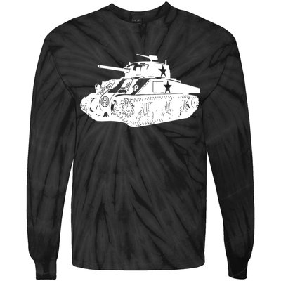 Tanks On Tanks Summer Tankception White Tie-Dye Long Sleeve Shirt