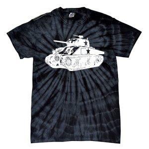 Tanks On Tanks Summer Tankception White Tie-Dye T-Shirt