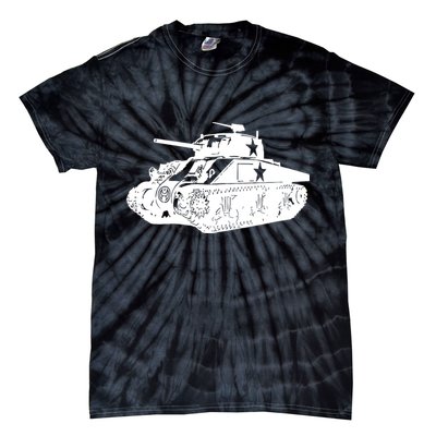 Tanks On Tanks Summer Tankception White Tie-Dye T-Shirt