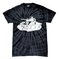 Tanks On Tanks Summer Tankception White Tie-Dye T-Shirt