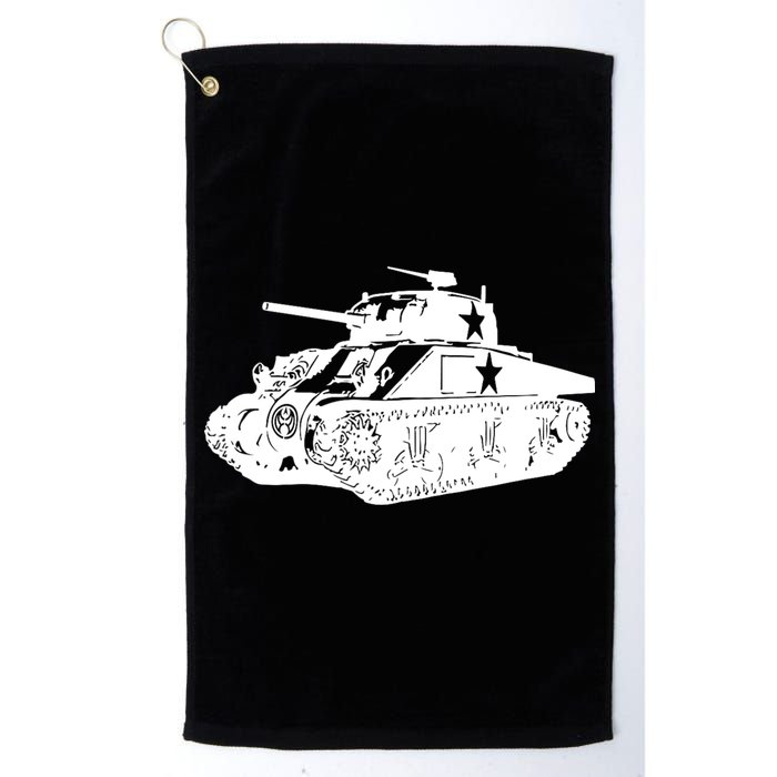 Tanks On Tanks Summer Tankception White Golf Towel