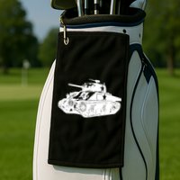 Tanks On Tanks Summer Tankception White Golf Towel