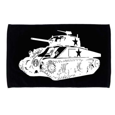 Tanks On Tanks Summer Tankception White Microfiber Hand Towel