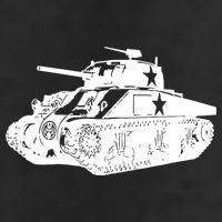 Tanks On Tanks Summer Tankception White Microfiber Hand Towel
