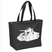 Tanks On Tanks Summer Tankception White Zip Tote Bag