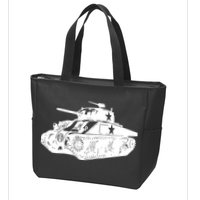 Tanks On Tanks Summer Tankception White Zip Tote Bag