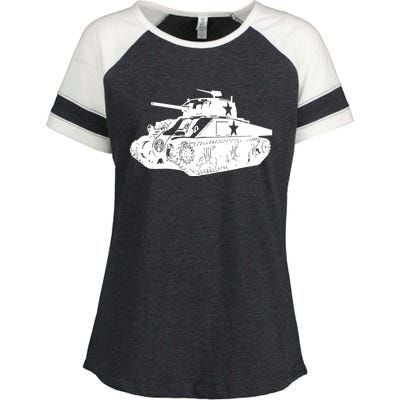 Tanks On Tanks Summer Tankception White Enza Ladies Jersey Colorblock Tee