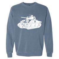 Tanks On Tanks Summer Tankception White Garment-Dyed Sweatshirt