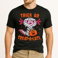 Trick or Treat A Lotl Axolotl Halloween Costume Cooling Performance Crew T-Shirt