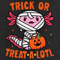 Trick or Treat A Lotl Axolotl Halloween Costume 11oz C Handle Ceramic Mug