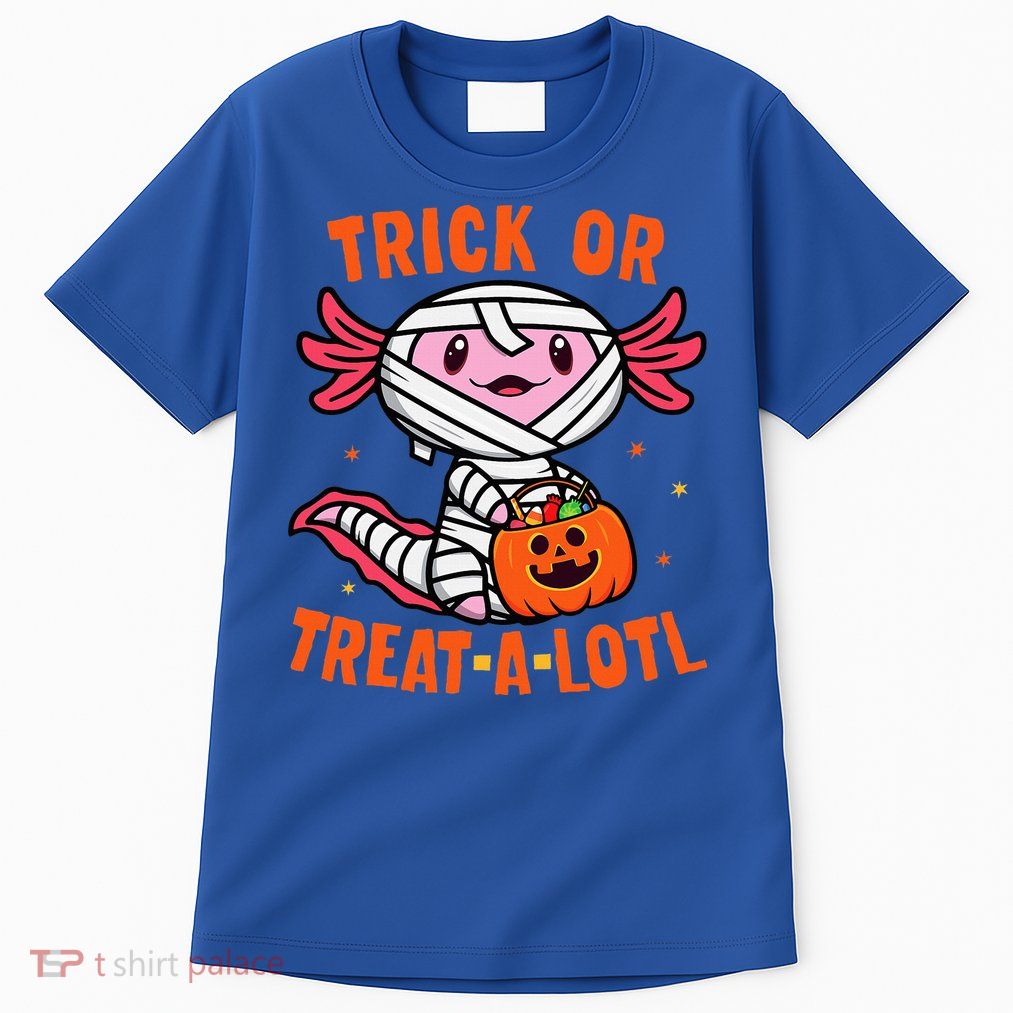 Trick or Treat A Lotl Axolotl Halloween Costume Tall T-Shirt