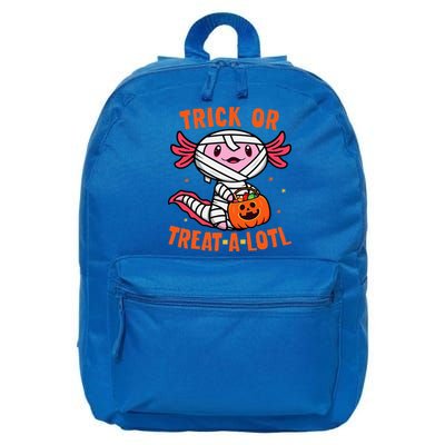 Trick or Treat A Lotl Axolotl Halloween Costume 16 in Basic Backpack