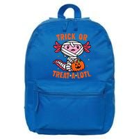 Trick or Treat A Lotl Axolotl Halloween Costume 16 in Basic Backpack