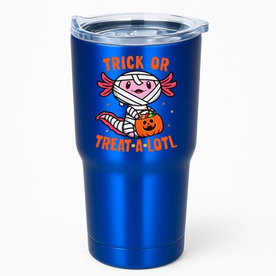 Trick or Treat A Lotl Axolotl Halloween Costume Tumbler