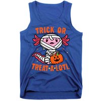 Trick or Treat A Lotl Axolotl Halloween Costume Tank Top