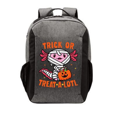 Trick or Treat A Lotl Axolotl Halloween Costume Vector Backpack