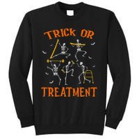 Trick Or Treatment Pt Physical Therapy Therapist Halloween Tall Sweatshirt