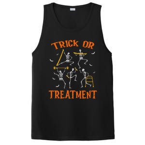 Trick Or Treatment Pt Physical Therapy Therapist Halloween PosiCharge Competitor Tank