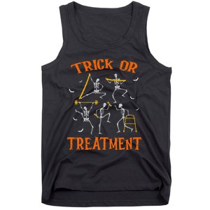 Trick Or Treatment Pt Physical Therapy Therapist Halloween Tank Top