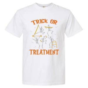 Trick Or Treatment Pt Physical Therapy Therapist Halloween Garment-Dyed Heavyweight T-Shirt