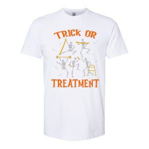 Trick Or Treatment Pt Physical Therapy Therapist Halloween Softstyle CVC T-Shirt