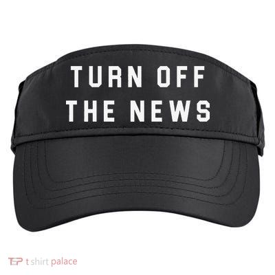 Turn Off The News Adult Drive Performance Visor