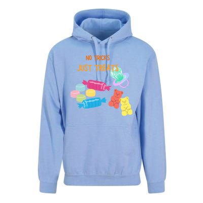 Trick Or Treat Halloween No Tricks Just Treats Great Gift Unisex Surf Hoodie