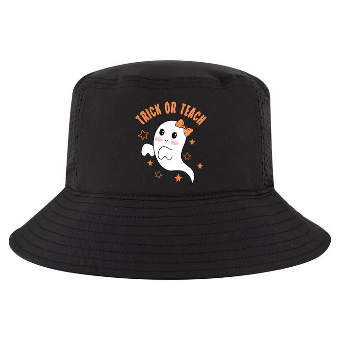 Trick Or Teach Cute Halloween Teacher Cool Comfort Performance Bucket Hat