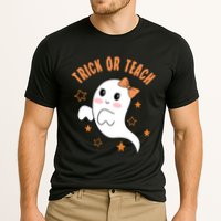 Trick Or Teach Cute Halloween Teacher Cooling Performance Crew T-Shirt