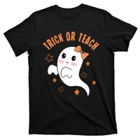 Trick Or Teach Cute Halloween Teacher T-Shirt