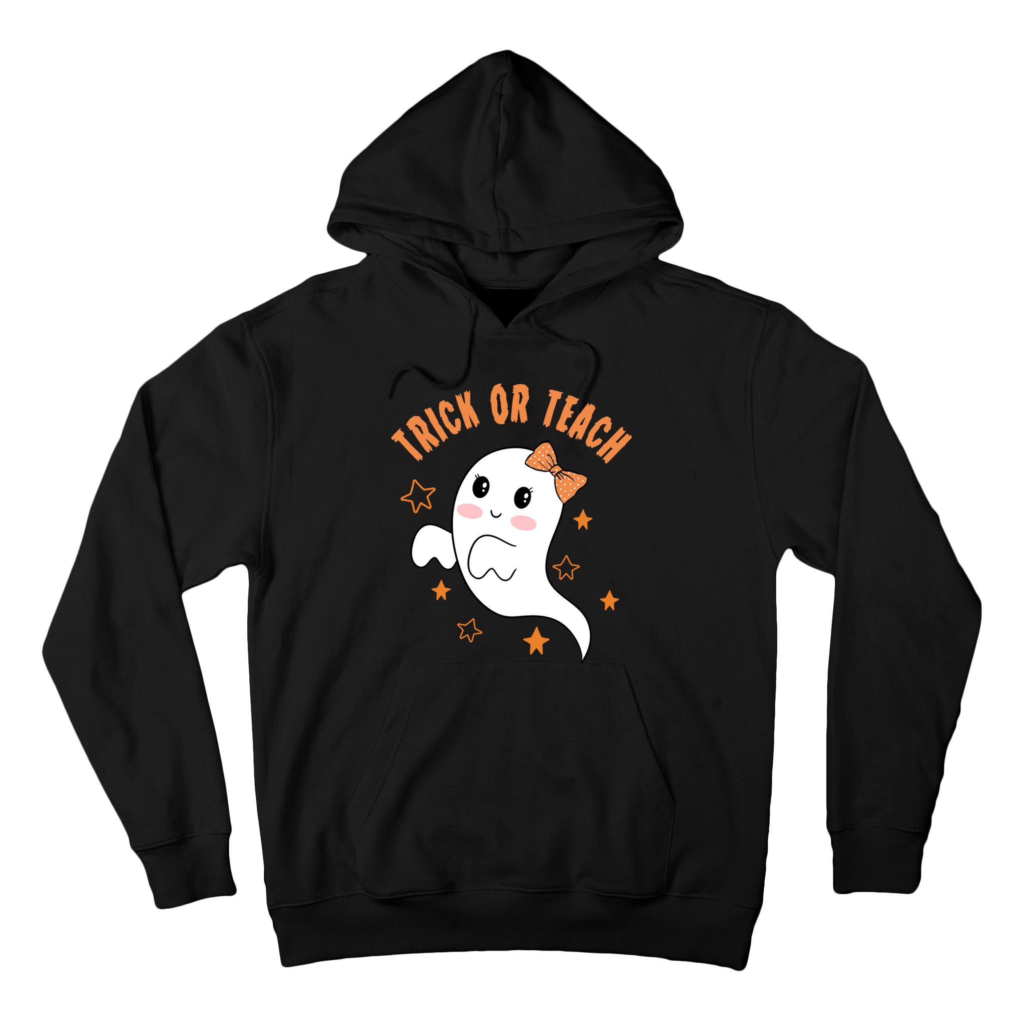 Trick Or Teach Cute Halloween Teacher Tall Hoodie