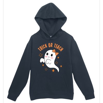 Trick Or Teach Cute Halloween Teacher Urban Pullover Hoodie